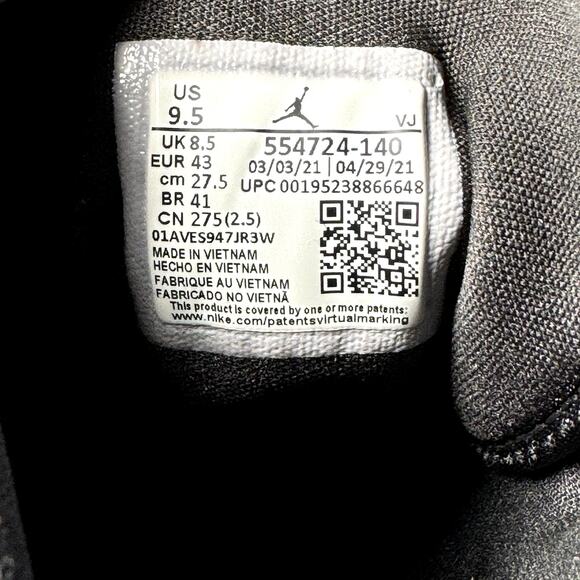 Size 9.5 - Nike Air Jordan 1 Mid Racer Blue 2021 Men's Shoes - Picture 7 of 8